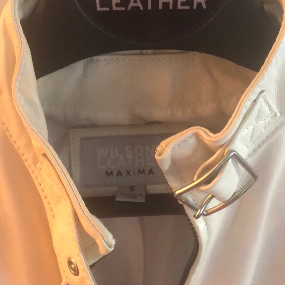White Leather Jacket - image 2